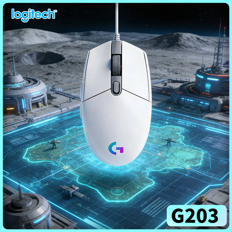 Logitech Mouse G203 - Игровая мышь Logitech G203 LIGHTSYNC, сенсор