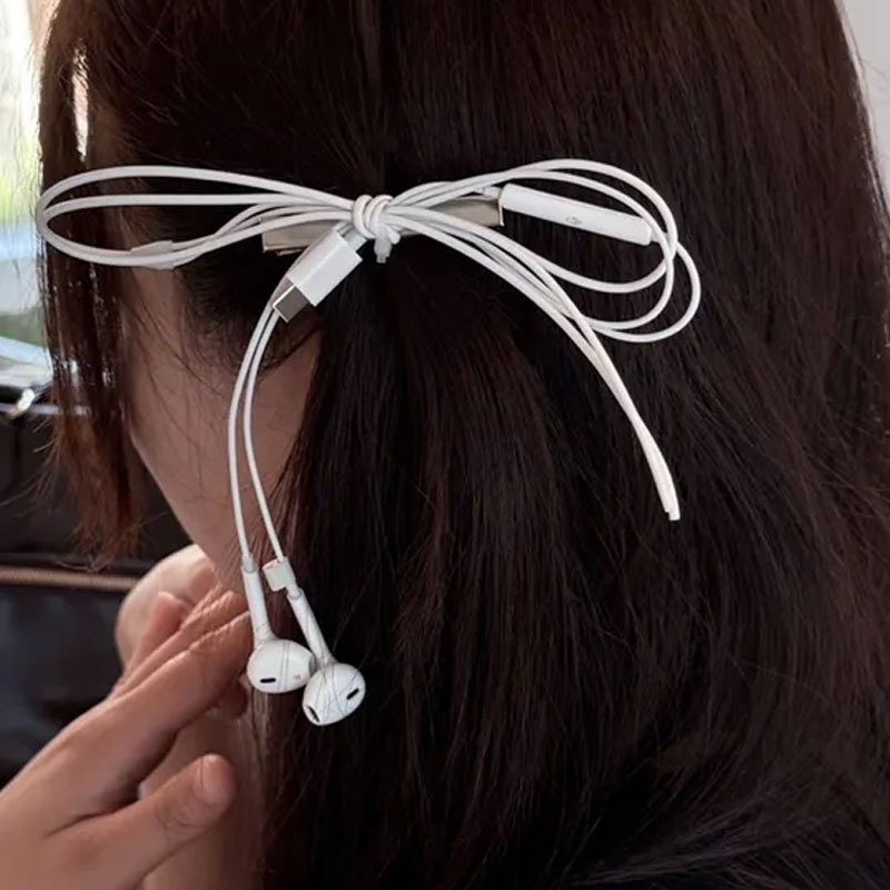 Tech Inspired Accessories - Модные ретро-наушники Y2K в стиле субкультуры,