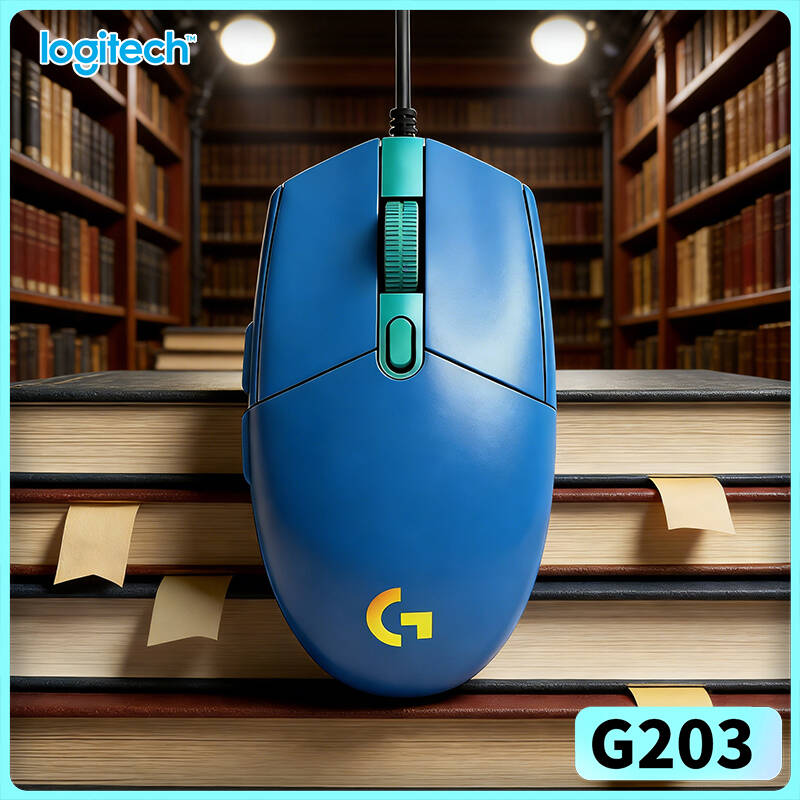 Logitech Mouse G203 - Игровая мышь Logitech G203 LIGHTSYNC, 8000