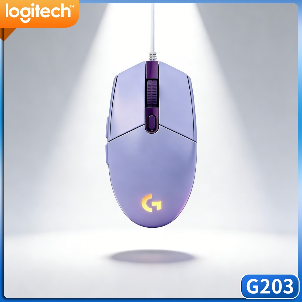 Проводная игровая мышь Logitec – обзор и цена Logitech Mouse G203