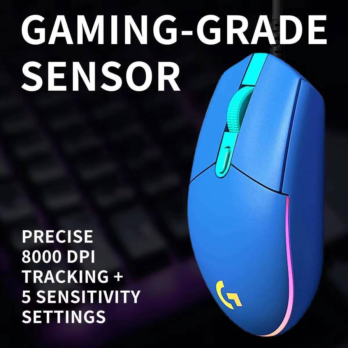 Игровая мышь Logitech G203 Pro – обзор и цена Logitech Mouse G203