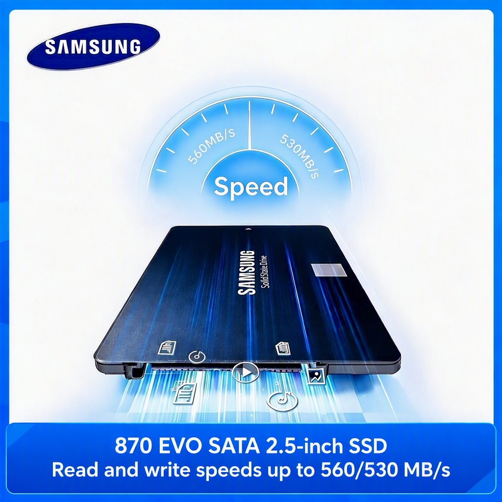 SSD SAMSUNG 870 EVO, внутренни – обзор и цена Samsung Ssd Evo 870