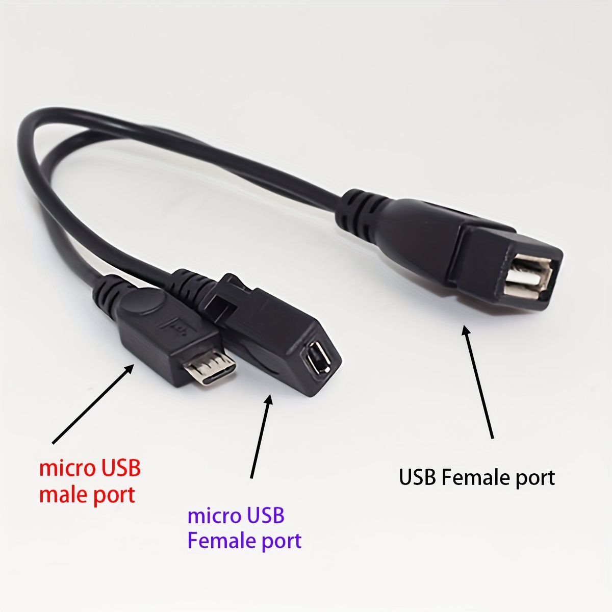 Адаптер-сплиттер 2-в-1 OTG USB – обзор и цена Tech Accessories For A Tablet